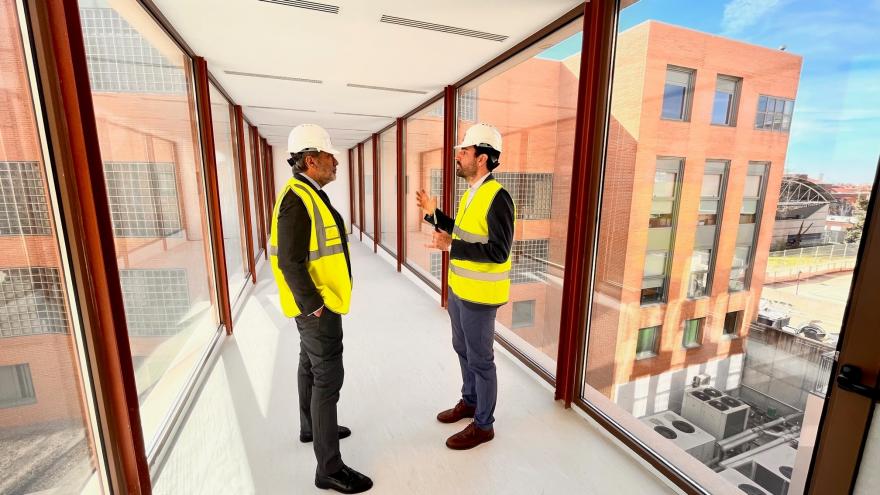 Texto Alternativo: La Comunidad de Madrid ya ha ejecutado casi el 90% de las obras de ampliación de los juzgados de Getafe