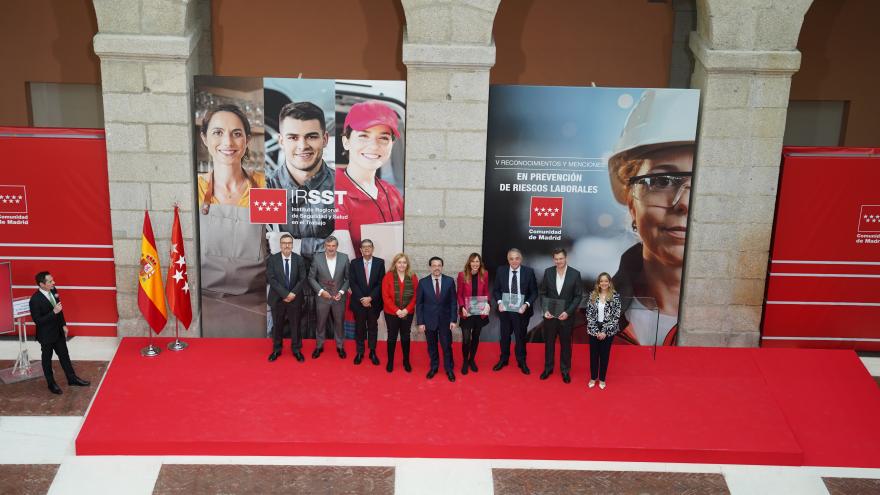 Texto Alternativo: El IRSST celebra con éxito su V edición de los Reconocimientos y Menciones en Prevención de Riesgos Laborales