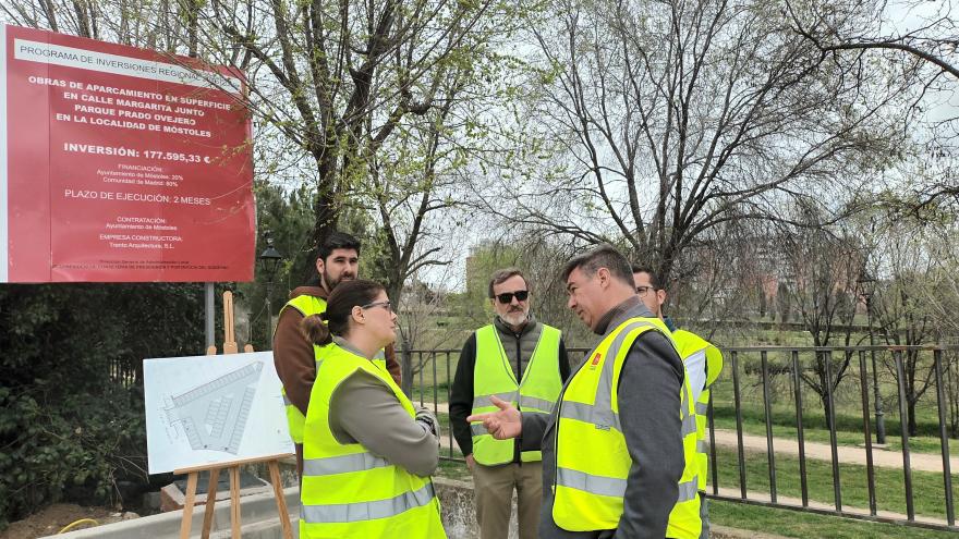 Texto Alternativo: La Comunidad de Madrid ejecuta cuatro obras públicas en Móstoles con cerca de 2 millones del PIR