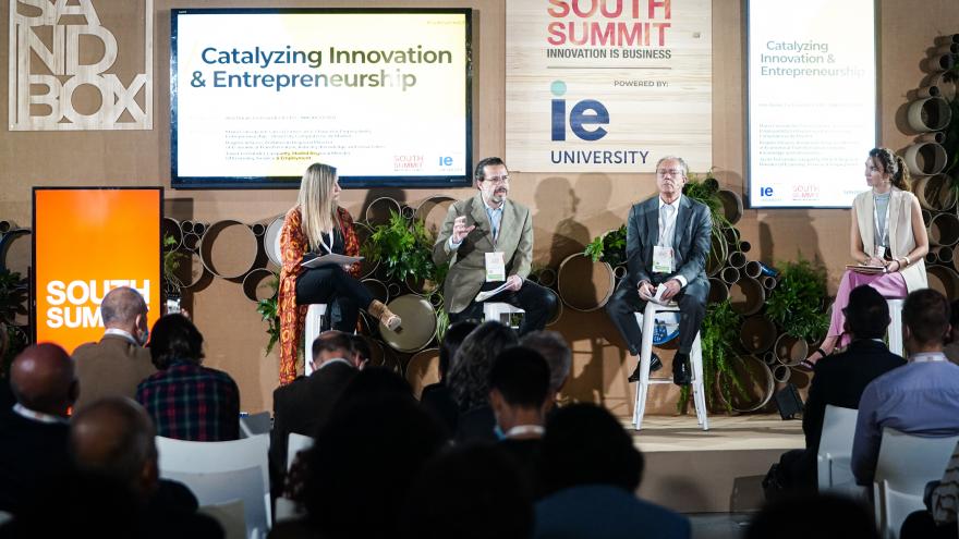 Texto Alternativo: La Comunidad de Madrid promocionará el emprendimiento y la atracción de talento en el South Summit 2023