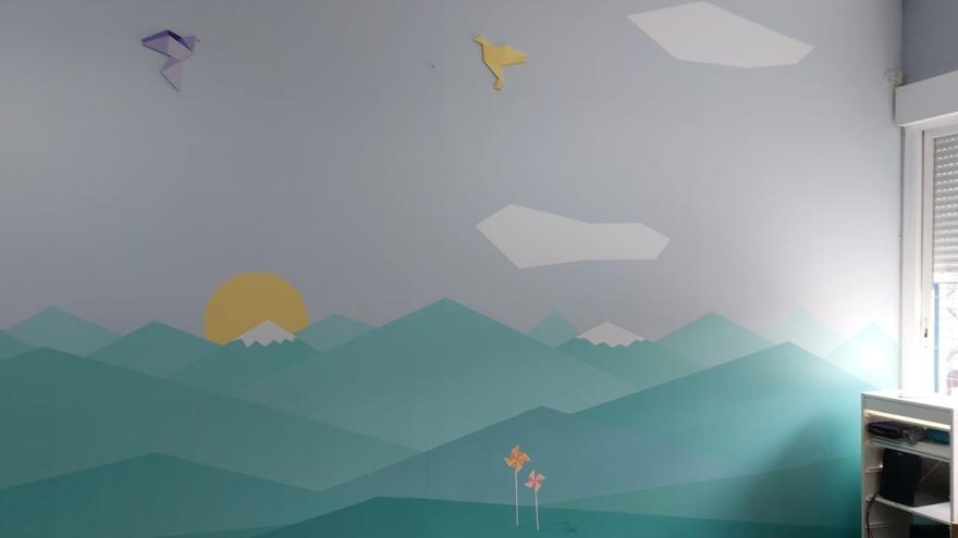 Texto Alternativo: El Hospital 12 de Octubre renueva las instalaciones del Hospital de Día de Salud Mental Infanto-Juvenil Pradera de San Isidro para favorecer la recuperación de los pacientes