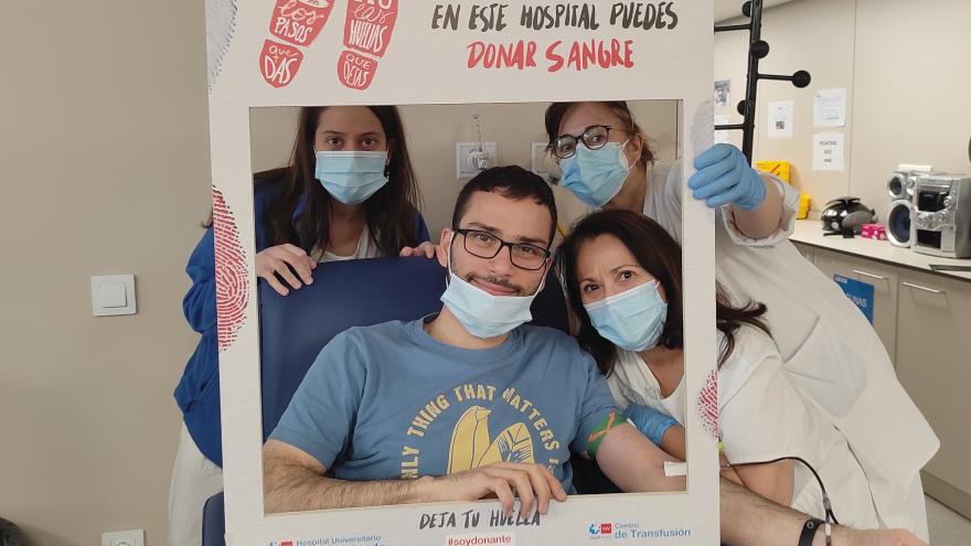 Texto Alternativo: El Hospital Universitario de Fuenlabrada celebra un nuevo maratón de donación de sangre los días 13 y 14 de abril