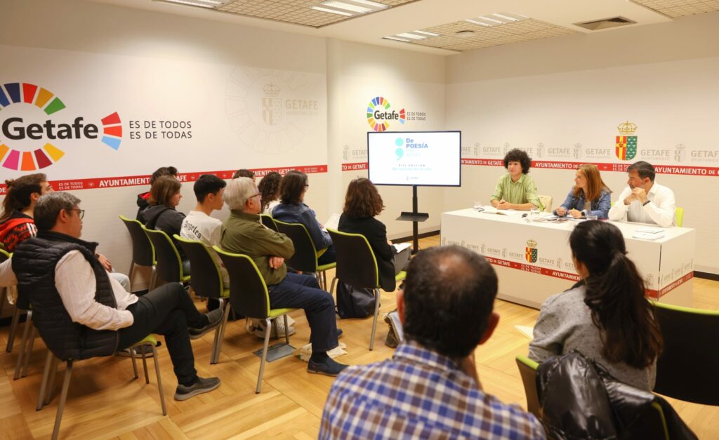 Texto Alternativo: Getafe invita a disfrutar de las interesantes propuestas del Festival ‘De Poesía por Getafe’