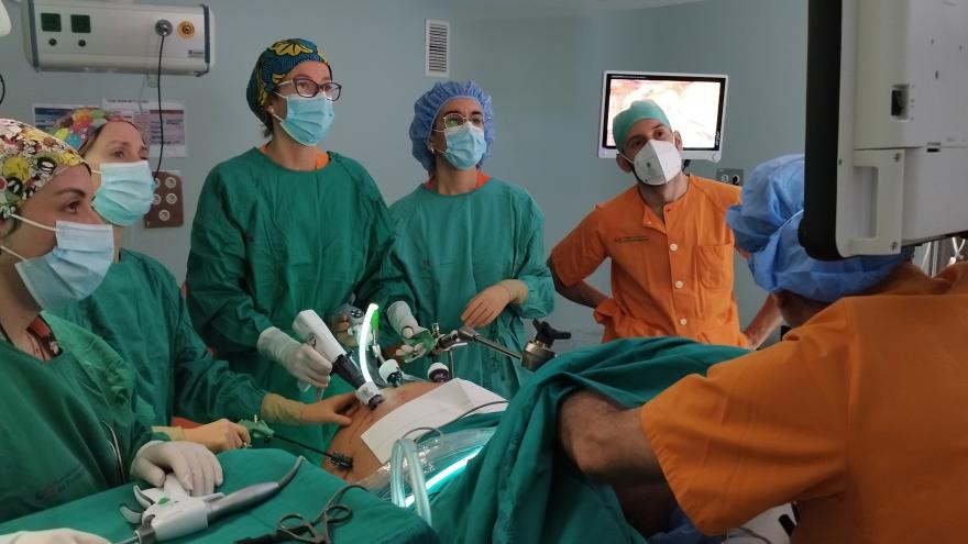 Texto Alternativo: El Hospital Universitario de Fuenlabrada acoge el VIII Curso de inmersión en cirugía bariátrica