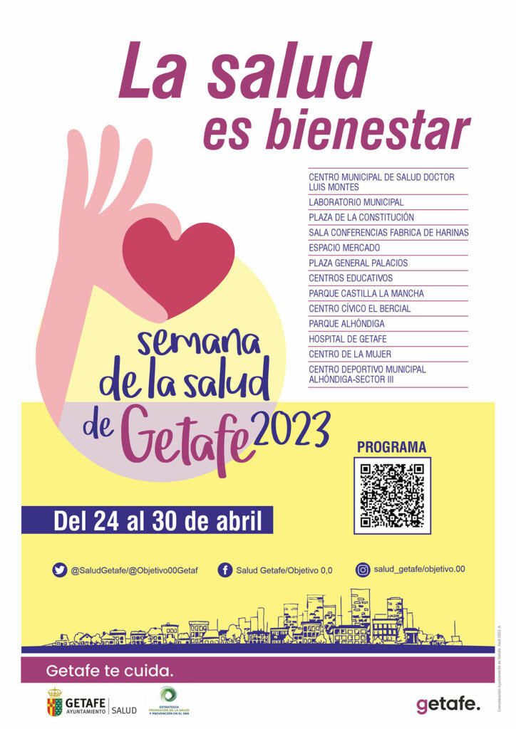 Texto Alternativo: Getafe celebra la Semana de la Salud 2023