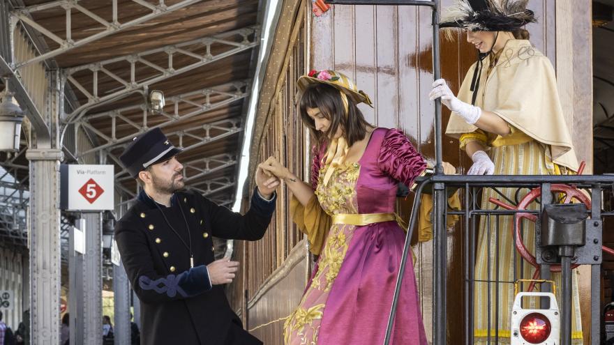 Texto Alternativo: La Comunidad de Madrid ayuda en la difusión del Patrimonio Mundial de Aranjuez del Tren de la Fresa