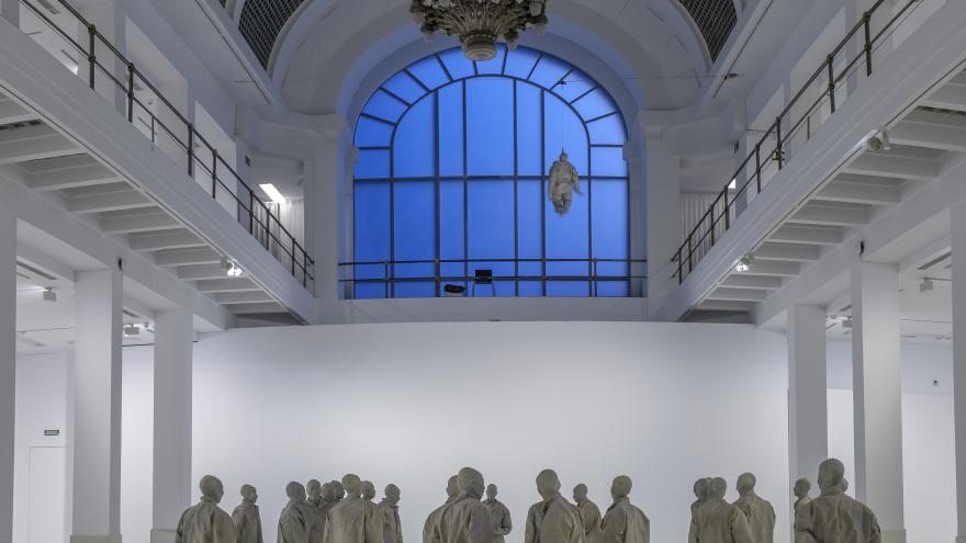 Texto Alternativo: La Comunidad de Madrid prorroga la exposición dedicada al escultor Juan Muñoz, tras haber recibido ya 50.000 visitantes