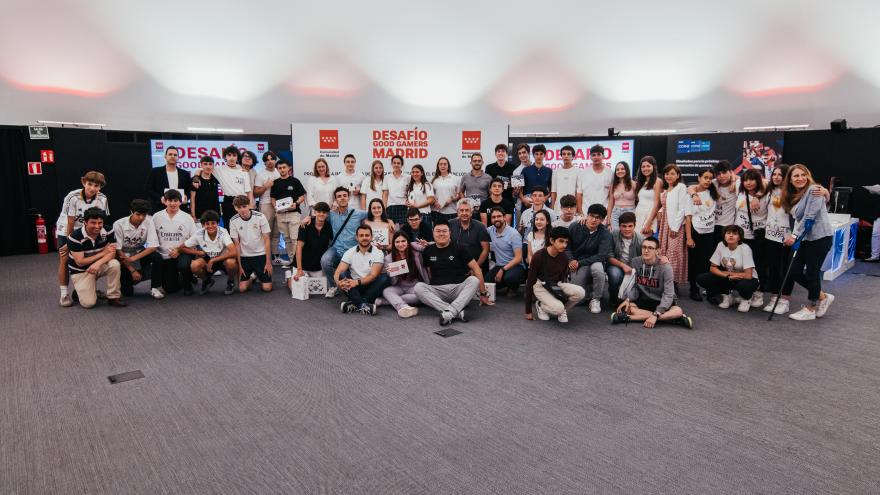 Texto Alternativo: La Comunidad organiza el Desafío Good Gamers Madrid para promover la seguridad digital de los jóvenes en el entorno de los videojuegos