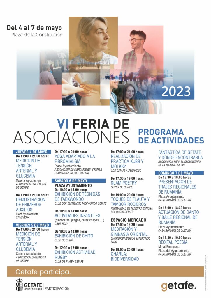Texto Alternativo: Getafe celebra la VI Feria de Asociaciones
