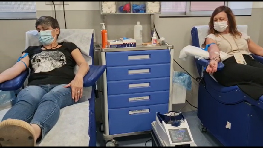 Texto Alternativo: El Hospital 12 de Octubre celebra mañana 9 de mayo su Maratón de donación de sangre