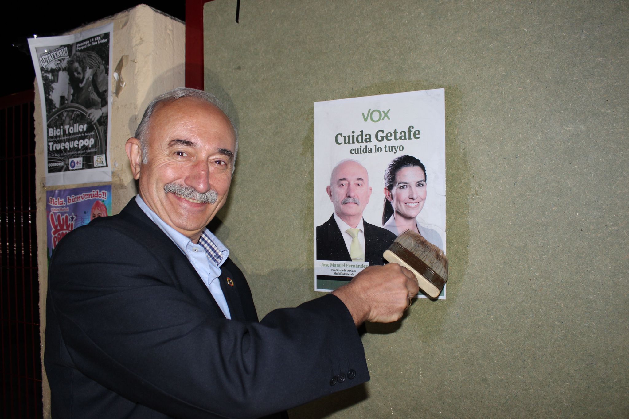 Texto Alternativo: Entrevista al Candidato de VOX en Getafe, José Manuel Fernández