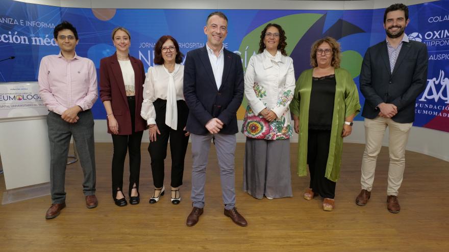 Texto Alternativo: El Hospital Universitario del Tajo participa en las Jornadas Interhospitalarias de Neumología de Madrid