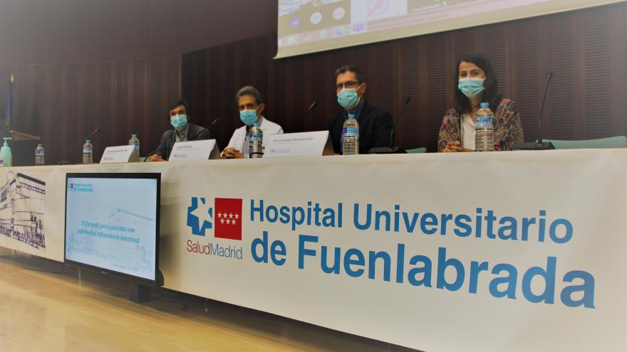 Texto Alternativo: Los hospitales de Fuenlabrada y Alcorcón abordan aspectos prácticos para pacientes sobre la enfermedad inflamatoria intestinal