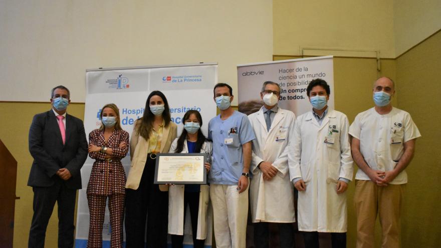 Texto Alternativo: La Unidad Médico Quirúrgica de Trastornos del Movimiento del Hospital de La Princesa, acreditada por la Sociedad Española de Neurología
