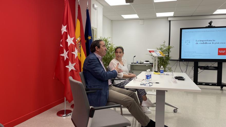 Texto Alternativo: El IRSST organiza la jornada “Los peritajes judiciales en la ergonomía y psicosociología”