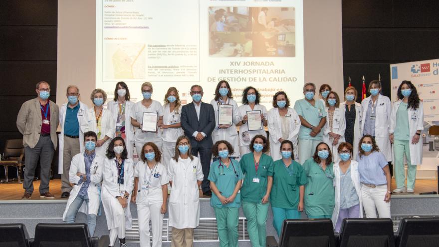 Texto Alternativo: El Hospital Universitario de Getafe entrega sus XIV Premios a la mejora de la calidad en la atención a los pacientes