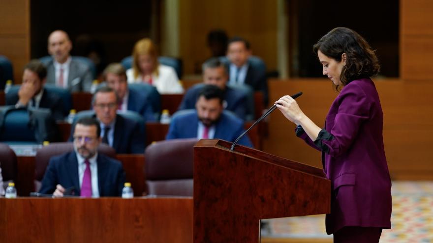 Texto Alternativo: Díaz Ayuso anuncia el nuevo Gobierno de la Comunidad de Madrid, totalmente renovado y con experiencia de gestión