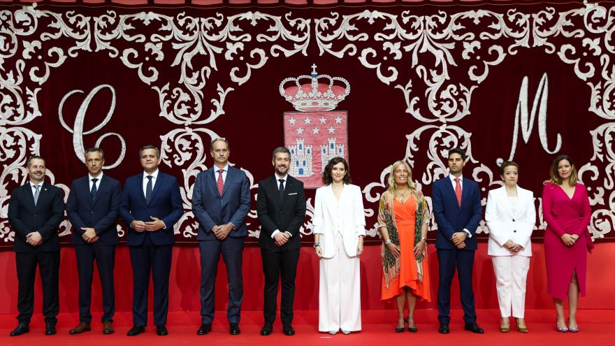 Texto Alternativo: Díaz Ayuso el Gobierno de la Comunidad presenta el nuevo Gobierno con el que quiere hacer “el mejor Madrid de la historia reciente”