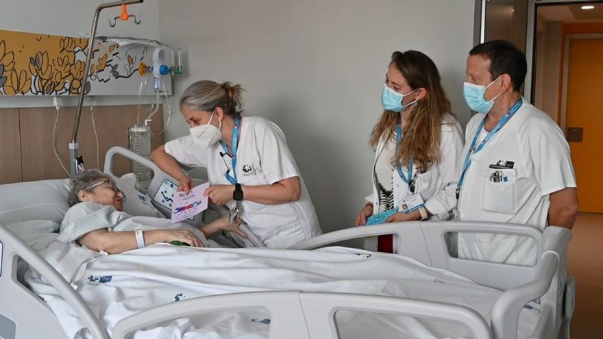 Texto Alternativo: El Hospital Gregorio Marañón completa el traslado de pacientes a su nuevo centro oncológico