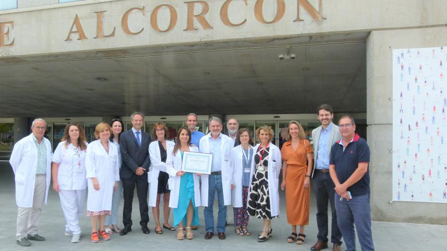Texto Alternativo: La Fundación Alcorcón, primer hospital de España acreditado por la Sociedad Española de Calidad Asistencial en la atención a pacientes con Esclerosis Múltiple