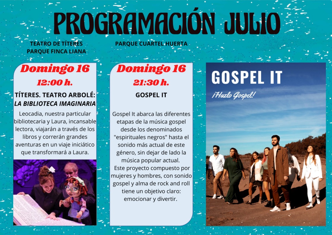 Texto Alternativo: Góspel, teatro musical y mucho humor, en la agenda cultural de Móstoles