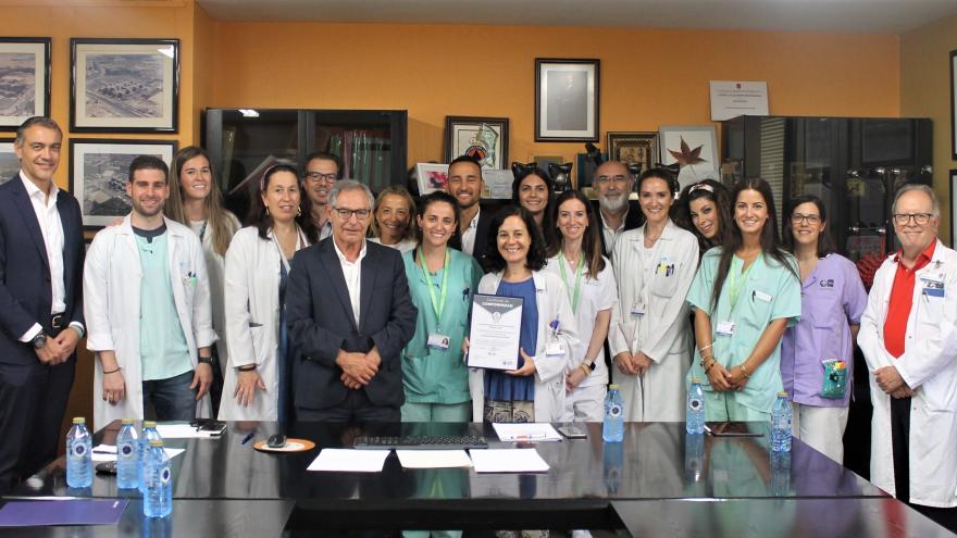 Texto Alternativo: El Hospital de Getafe obtiene una Certificación de Calidad por su programa de atención farmacéutica a pacientes externos