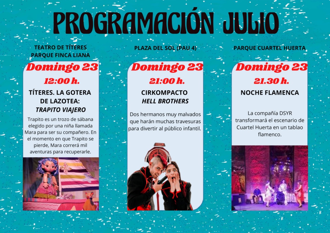 Texto Alternativo: Un tributo a The Beatles, un espectáculo de flamenco y teatro infantil, esta semana en la agenda cultural de Móstoles