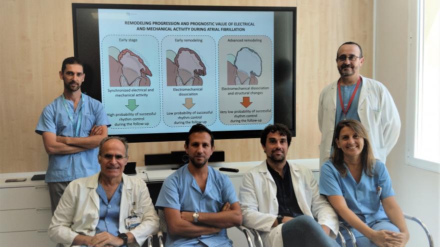 Texto Alternativo: El Hospital Clínico San Carlos participa en el desarrollo de una técnica que mejora el diagnóstico en fibrilación auricular