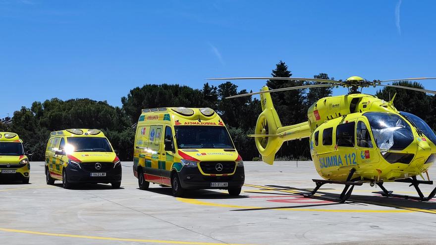 Texto Alternativo: El Servicio de Urgencia Médica de la Comunidad de Madrid atendió casi 700.000 llamadas entre enero y julio de este año