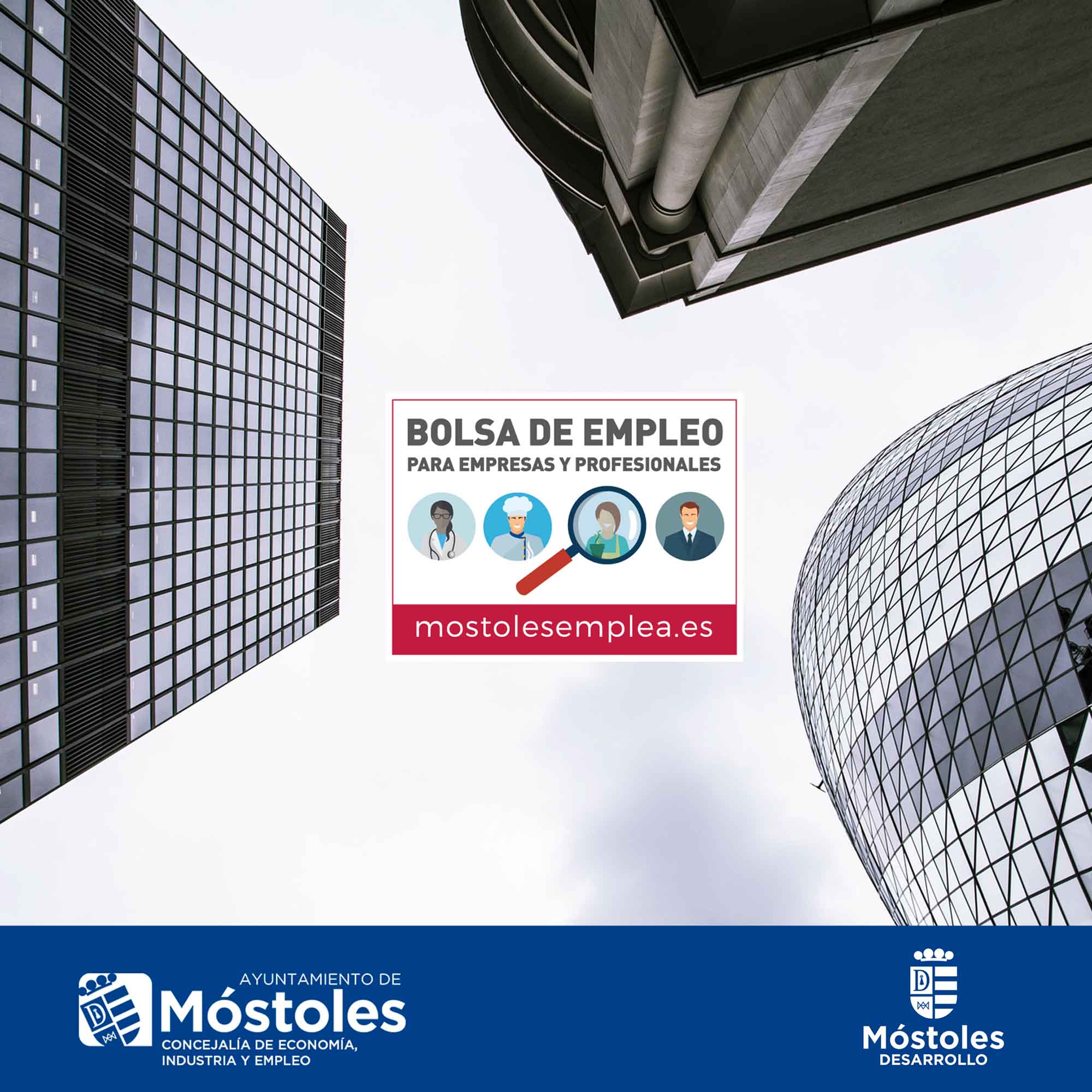 Texto Alternativo: La Agencia de Colocación ofrece un servicio gratuito de búsqueda de personal para tu empresa