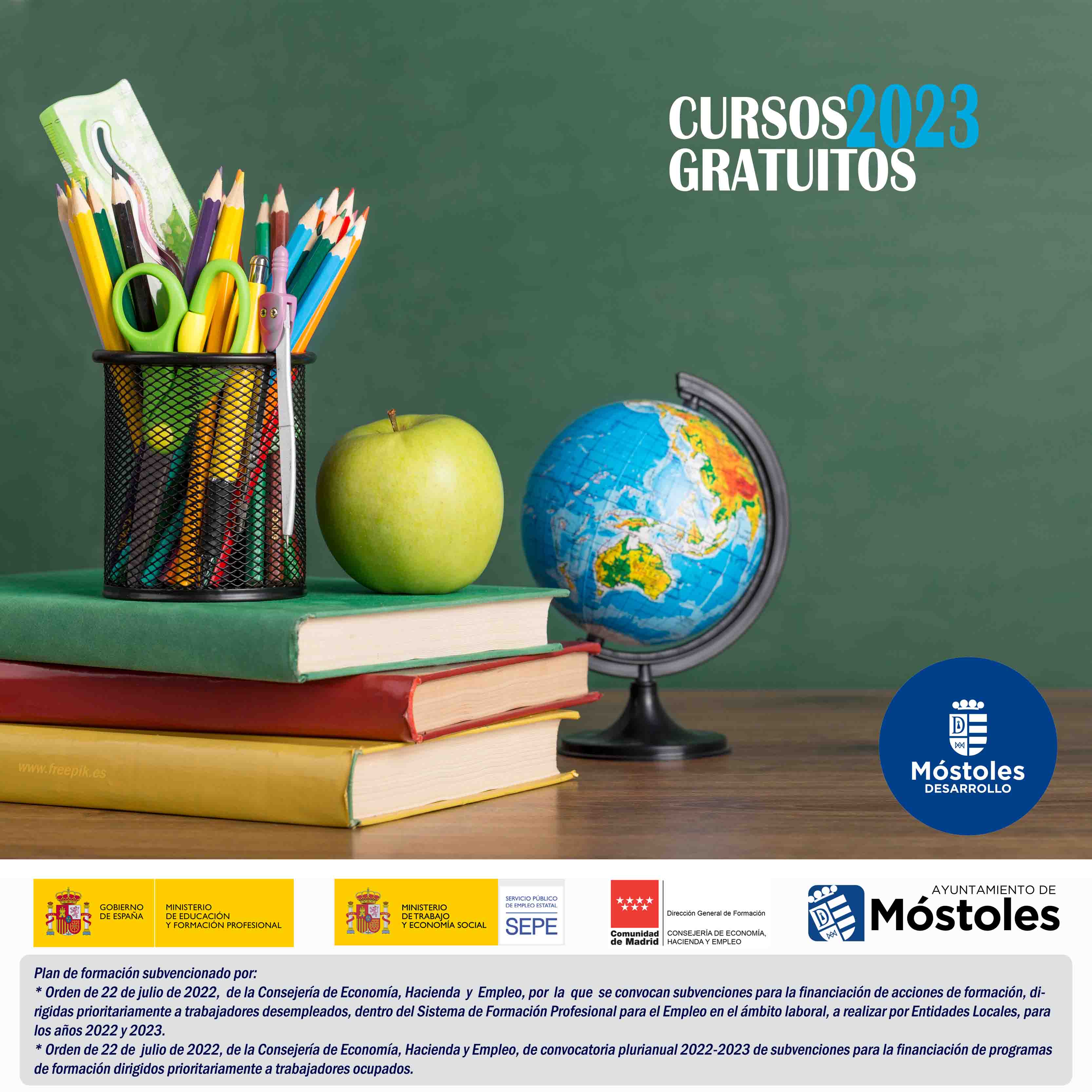 Texto Alternativo: Móstoles Desarrollo ofrece nuevos cursos gratuitos en septiembre