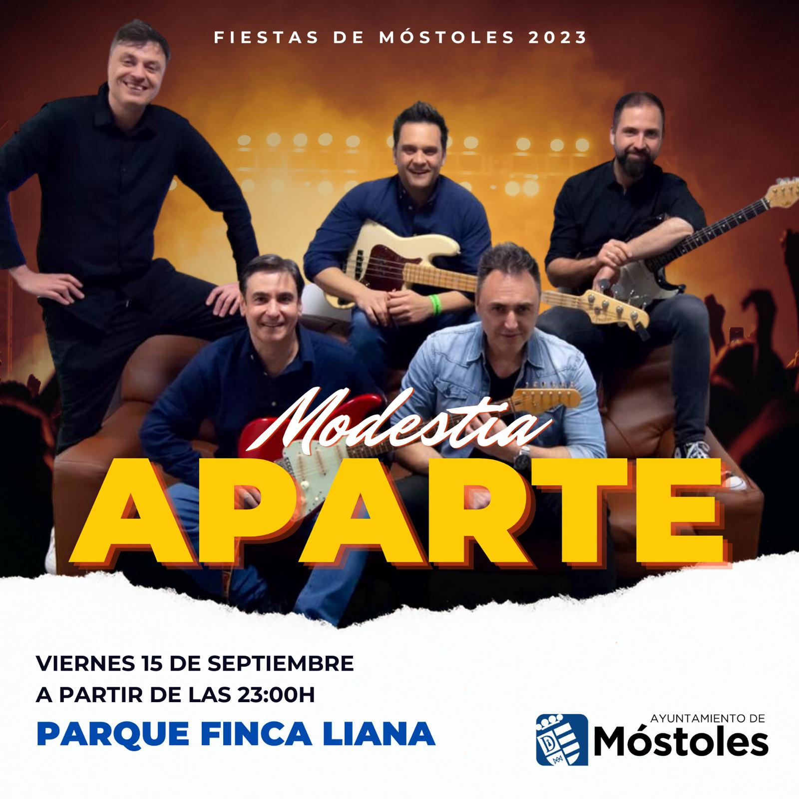 Texto Alternativo: ‘Modestia Aparte’, primera confirmación para las Fiestas Patronales