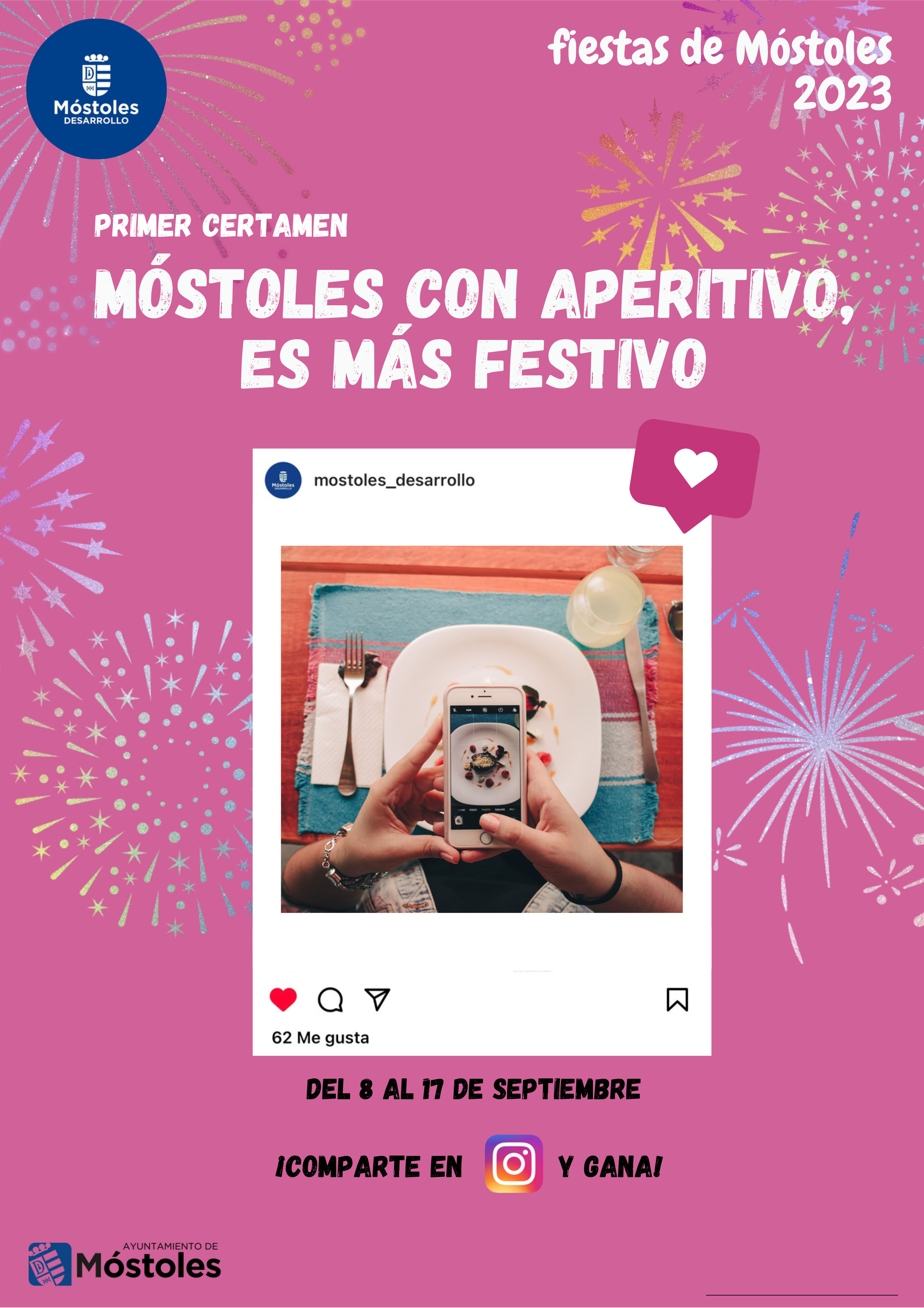 Texto Alternativo: Llega el primer certamen ‘Móstoles con aperitivo es más festivo’