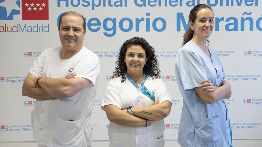 Texto Alternativo: Enfermeras del Hospital Gregorio Marañón inician un estudio sobre conciliación en Nefrología