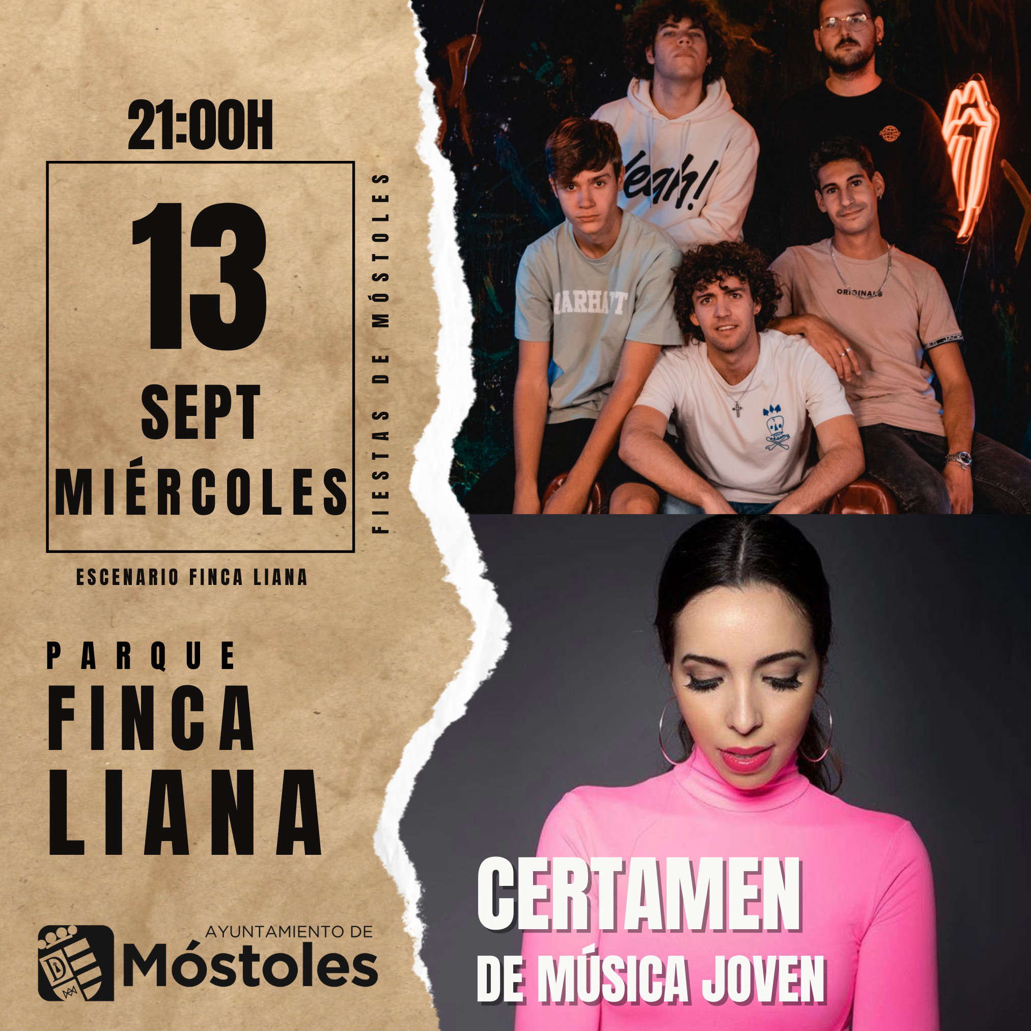 Texto Alternativo: El talento joven se hace hueco en el programa musical de nuestras Fiestas Patronales