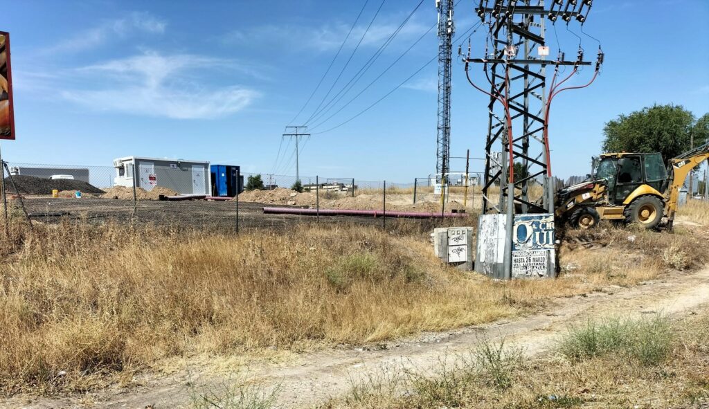 Texto Alternativo: Han comenzado las obras para la conexión del barrio de Buenavista con la carretera M-406