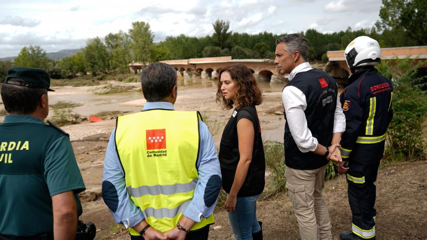 Texto Alternativo: La Comunidad de Madrid solicitará al Gobierno central la declaración de zona gravemente afectada de todos los municipios perjudicados por la DANA