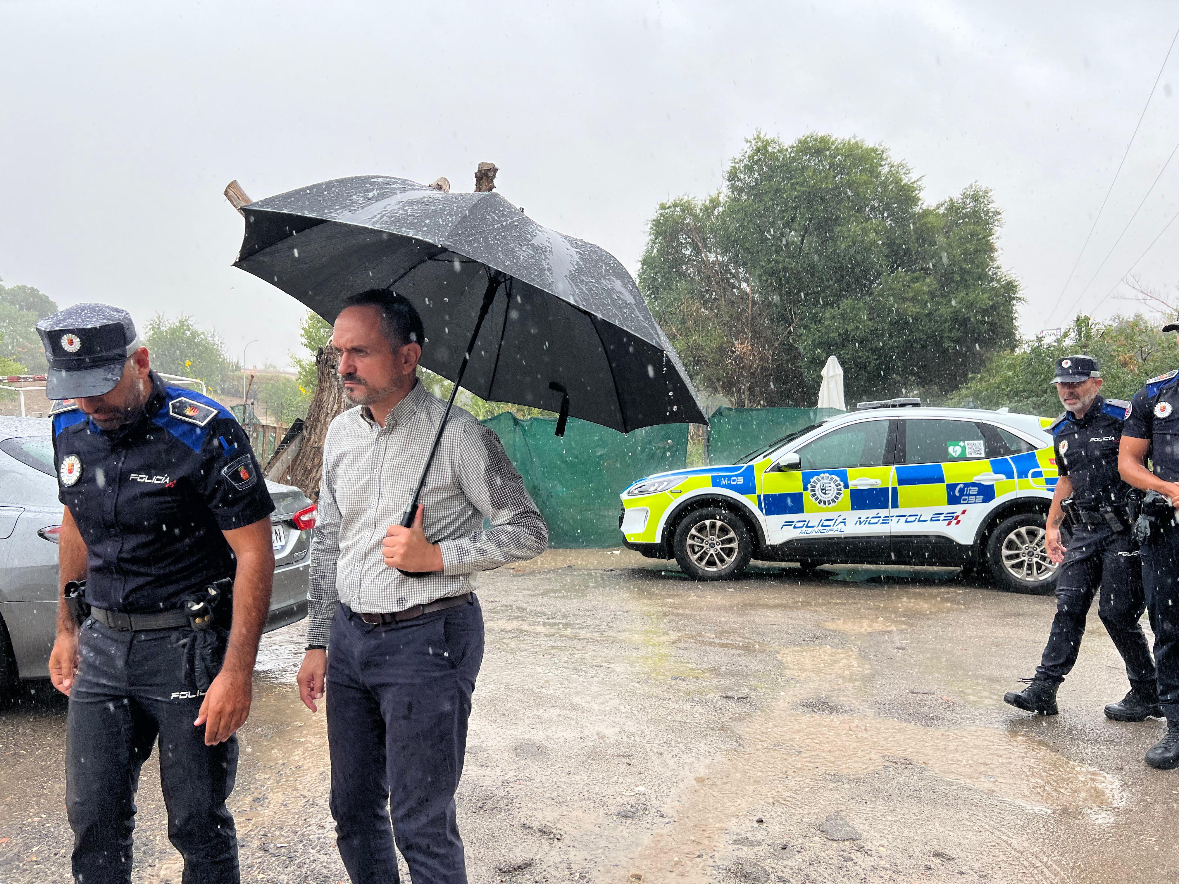Texto Alternativo: El Ayuntamiento de Móstoles pone en marcha un Plan de Emergencia por la llegada de la DANA