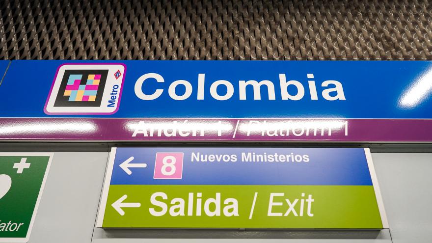 Texto Alternativo: La Comunidad de Madrid reabre mañana la Línea 9 de Metro entre las estaciones de Colombia y Príncipe de Vergara
