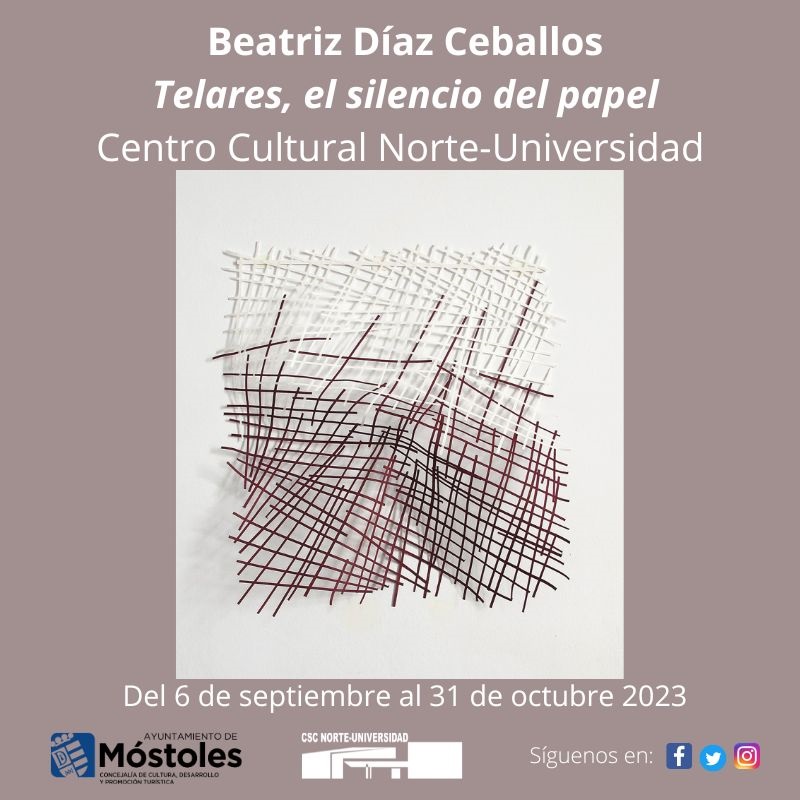 Texto Alternativo: El Centro Sociocultural Norte-Universidad homenajea el silencio con la exposición Telares, el silencio del papel