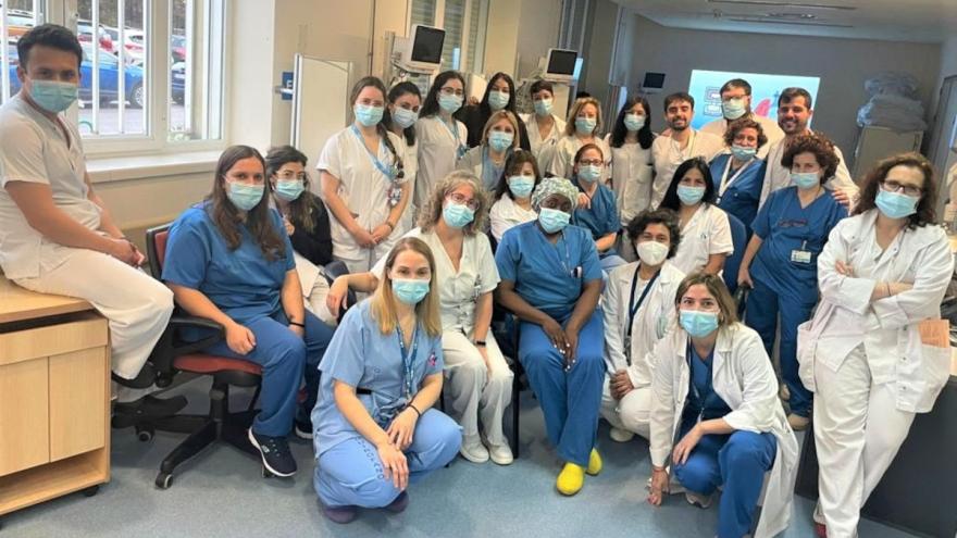 Texto Alternativo: El Hospital Clínico San Carlos, “Excelente” en broncoscopia y neumología intervencionista