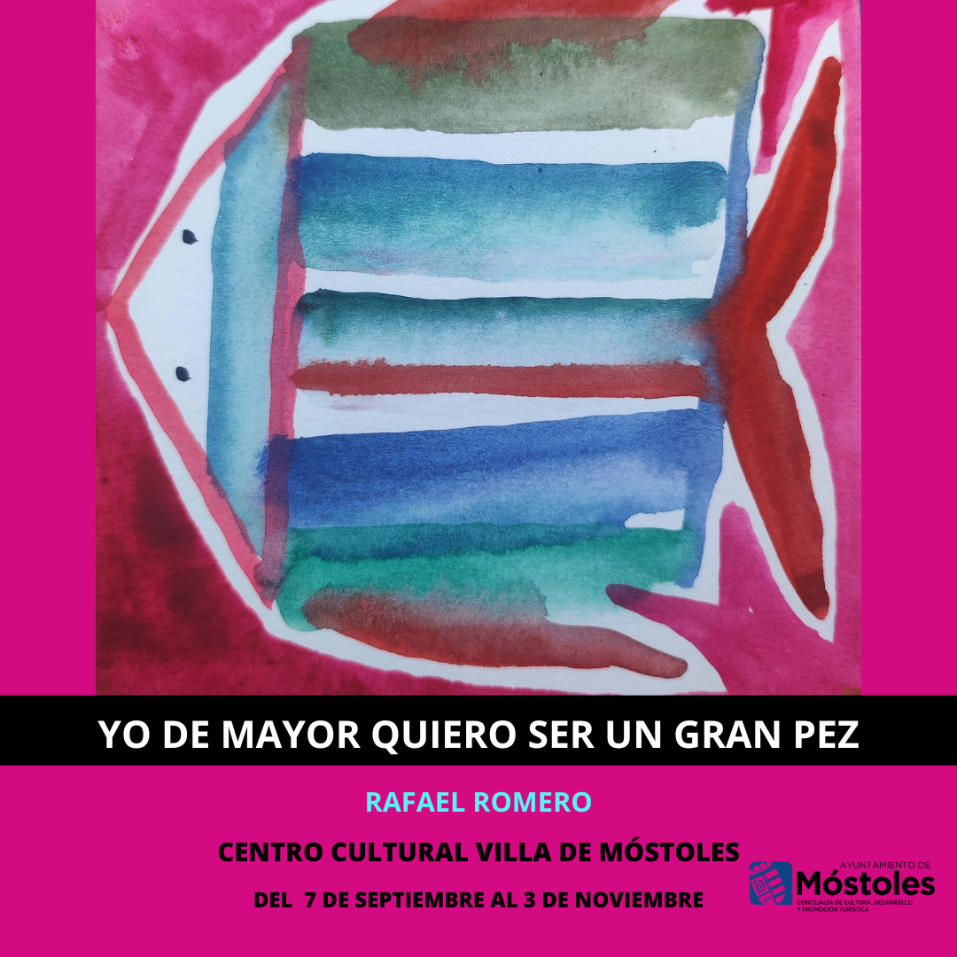 Texto Alternativo: Yo de mayor quiero ser un gran pez, la nueva exposición que acoge el Centro Cultural Villa de Móstoles
