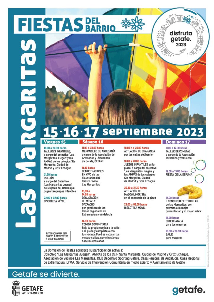 Texto Alternativo: Este fin de semana llegan las Fiestas de Las Margaritas 2023
