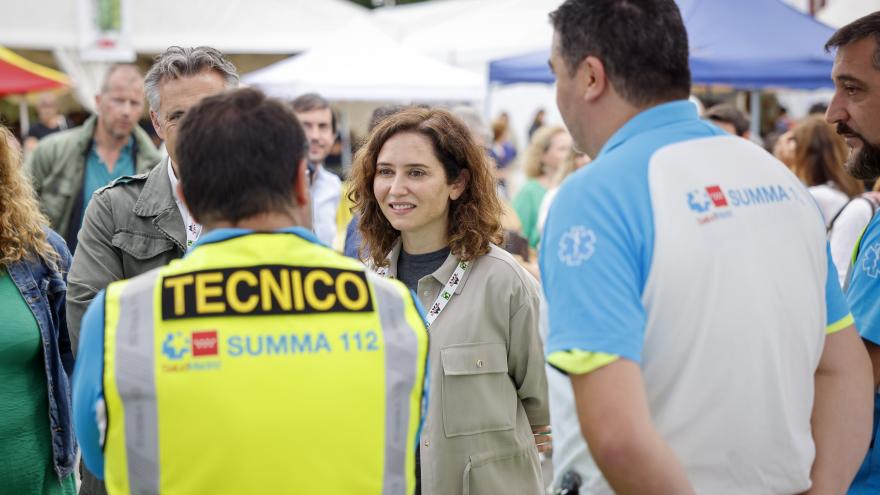Texto Alternativo: El SUMMA 112 ofrece talleres de reanimación cardiopulmonar en la Sierra Norte