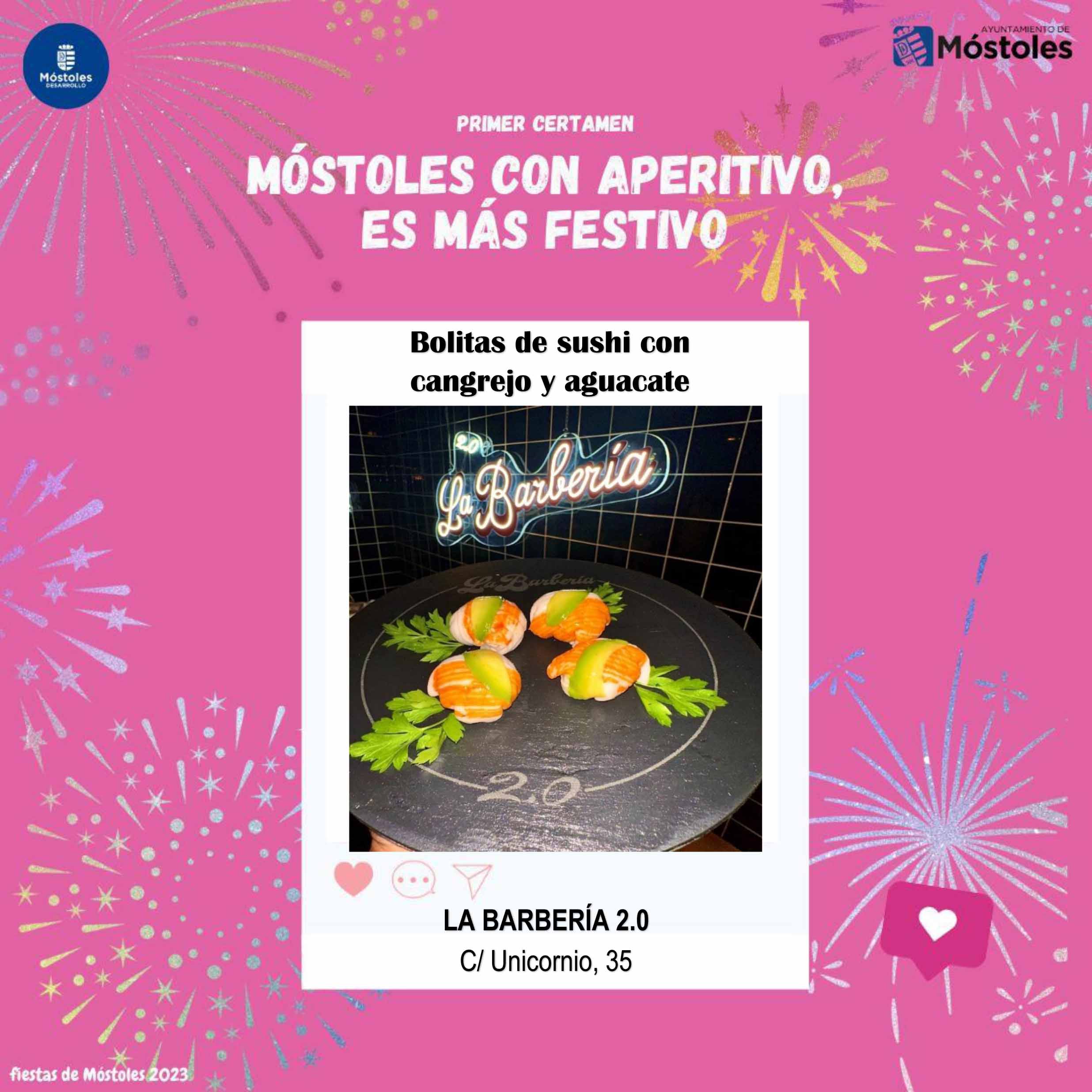 Texto Alternativo: El certamen Móstoles con aperitivo es más festivo ya tiene ganadores