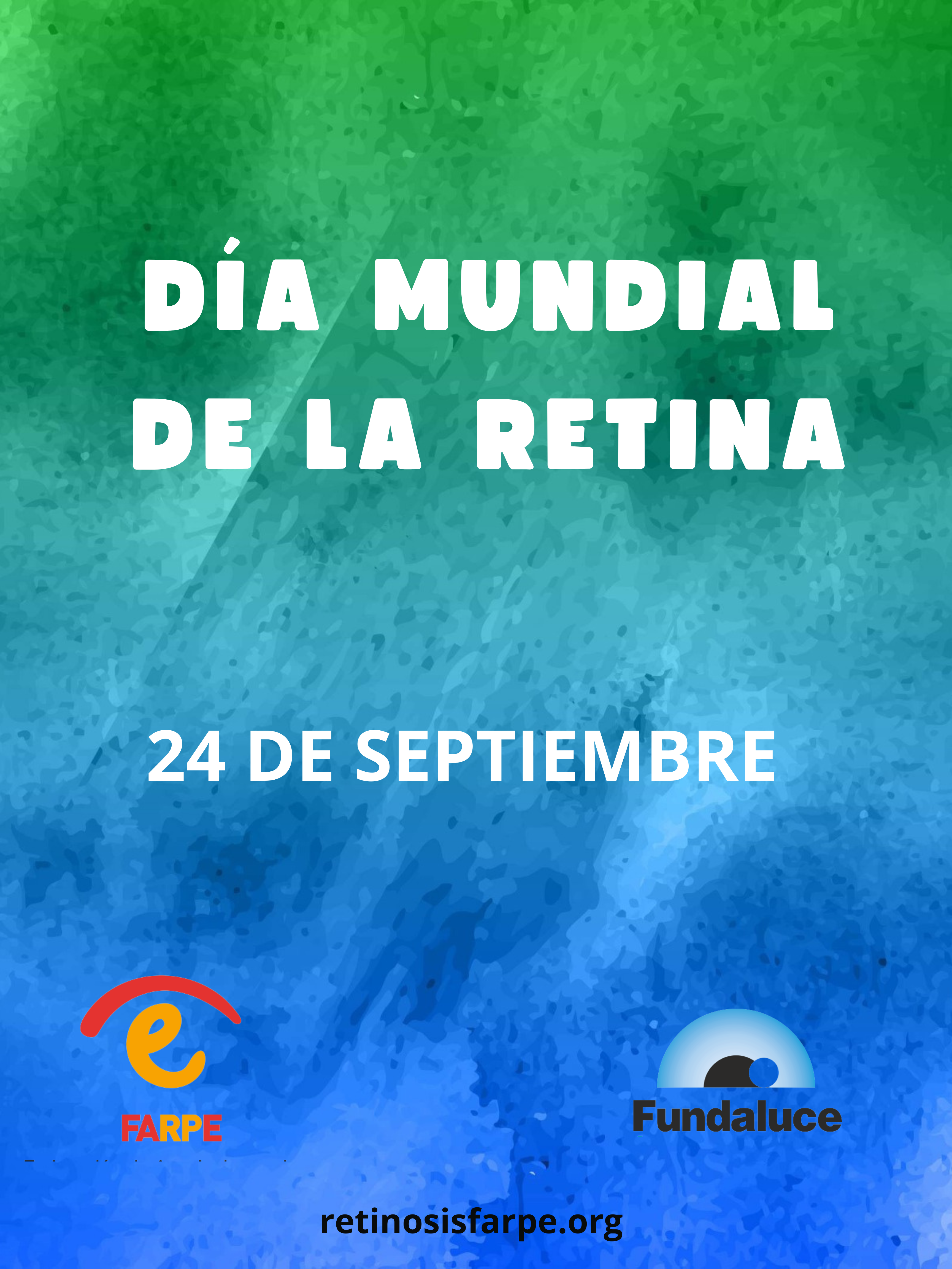 Texto Alternativo: Móstoles se ilumina de azul por el Día Internacional de la Retina