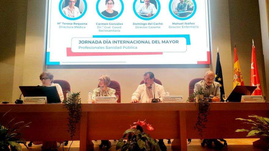 Texto Alternativo: El Hospital Severo Ochoa celebra una jornada para proyectar un ‘Hospital Amable’ en atención integral y cuidados a pacientes mayores con fragilidad