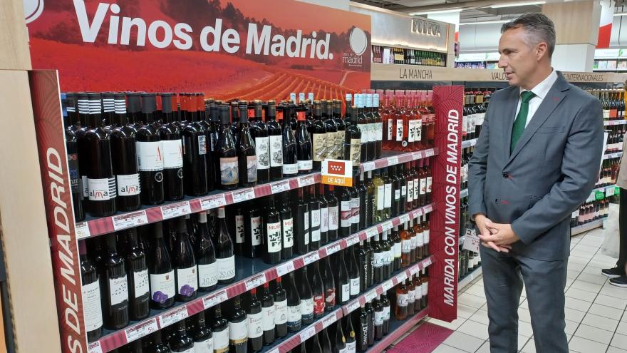 Texto Alternativo: La Comunidad participa en la la Comunidad presentación de la XX edición de Alimentos de Madrid que se desarrolla en cerca de 40 hipermercados y supermercados