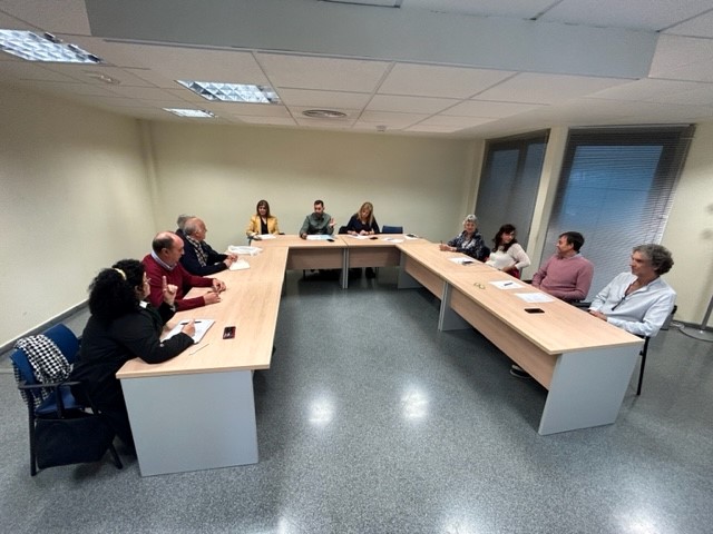 Texto Alternativo: El Concejal de Participación Ciudadana se reúne con asociaciones vecinales de los distritos Coimbra-Guadarrama y Norte-Universidad