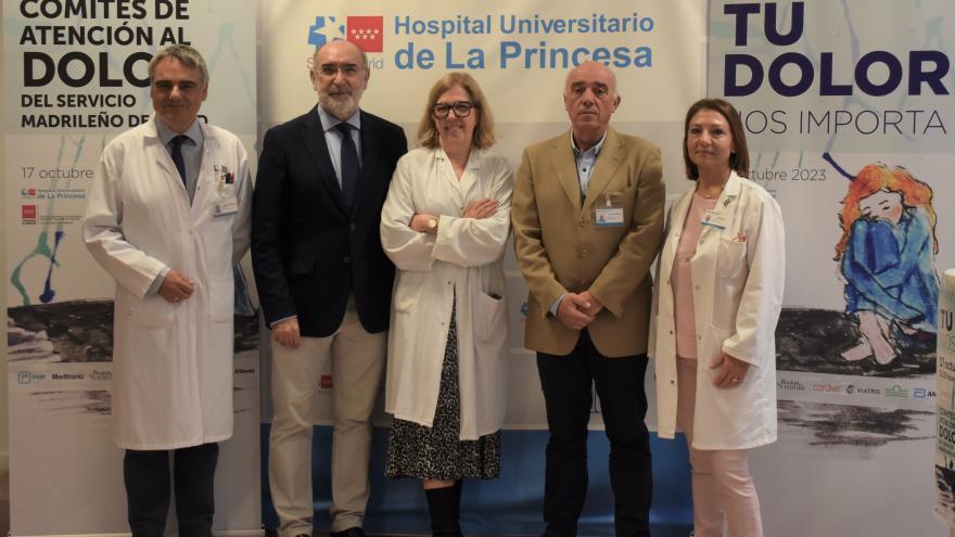 Texto Alternativo: El Hospital de La Princesa acoge a más de 200 personas en su Jornada de puertas abiertas sobre dolor